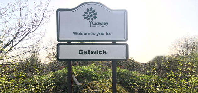 Gatwick Shop Signs